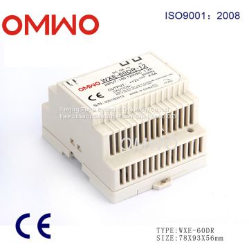 WXE-60DR 60W Din Rail Power Supply