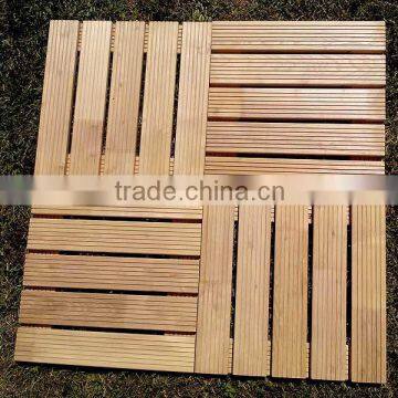 Acacia Wood for Outdoor Furniture/wood Decking Tile/wood Decking photo-4