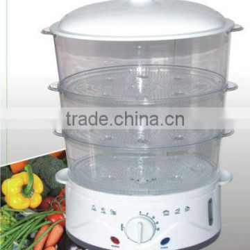 HOT SALE GS APPROVAL 3 tiers electronical food steamer machine