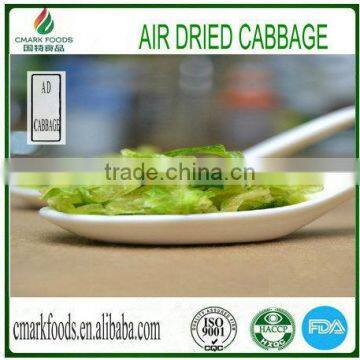 air dried dehydrated cabbage