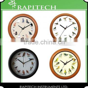 15 Inch Built in Thermometer And Hygrometer Plastic Wall Decorative Clock photo-4