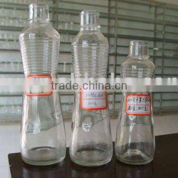 400ml clear empty Olive oil glass bottle