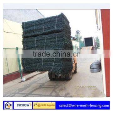 (ISO9001 :2008 )Factory supply galvanized square welded gabion box,caged wall stone