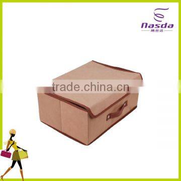 non woven covered storage box, with lids