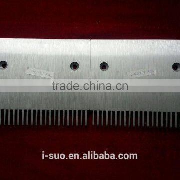 Best price aluminium alloy escalator comb plate