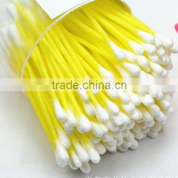 wood or plastic handle sterile cotton buds packing in opp bag pvc box