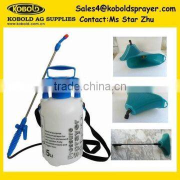 5L pressure sprayer with funnel