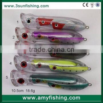 New Popper /10.5cm 18.6g Dogwalk Series Fishing Lure Hard Body Fishing Lure Fishing popper Bait Lure