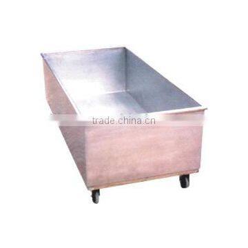 Large stainless steel gullet vehicle