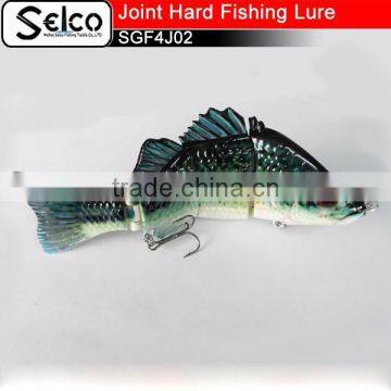 SGF4J02 Four -section bass Joint plastic lure 5.5"