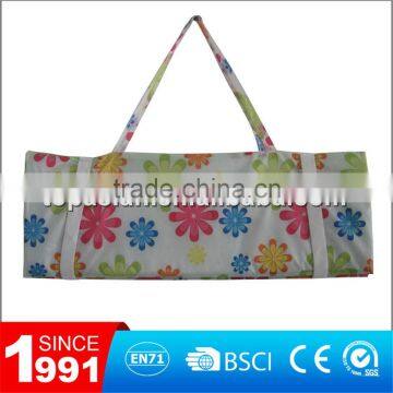 Outdoor plastic pp beach mat and pillow