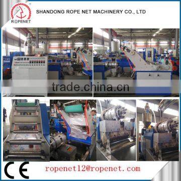 Polypropylene Pp Extruder Machinery For Ropes Plastic Extruder Raffia