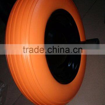 hand trolley solid polyurethane wheel