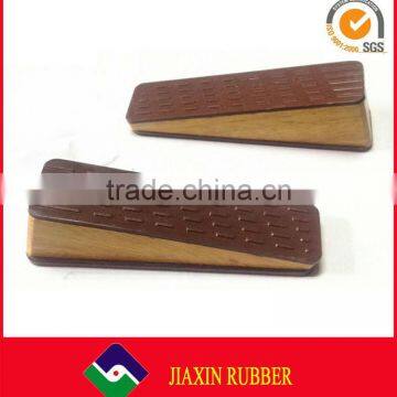 2015 China Manufacturer Black Wedge Decotative Rubber Sliding Door Stopper photo-5