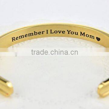 Hot Selling Women Gift Fashion Smart Message Stainless Steel Bracelet photo-5