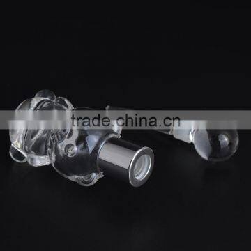 Honey Deisng Mini Bear Shaped 8ml Empty Clear Glass Perfume Bottles With Glass Stick for Gifts photo-6