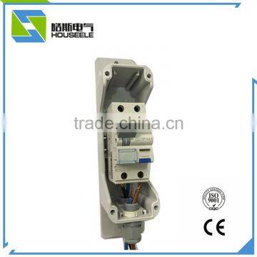 Cable Junction Box,Auto Waterproof Electrical Fuse Box with Leakage Circuit Breaker for Road Light System