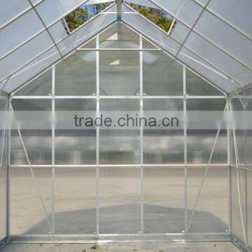 New Product Used Hydroponic Commercial Greenhouses With Aliminium Frame Two Roof Windows photo-4