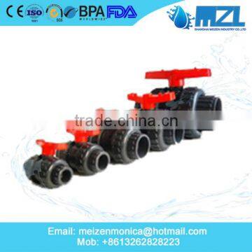 Upvc Double Union Ball Alve Pvc Ball Valve for Best Sale