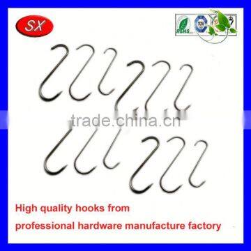 Customized Bend Forming Brass S Shaped Hooks photo-4