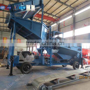 Diesel Engine Mobile Gold Trommel Mining Machine for Small Miner photo-4