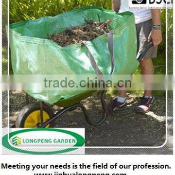 Wheel Barrow Garden Leaf Bag,Heavy Duty Garden Allotment Wheel Barrow Bag Hold 270 Litre 90 cm x 60 cm x 50cm