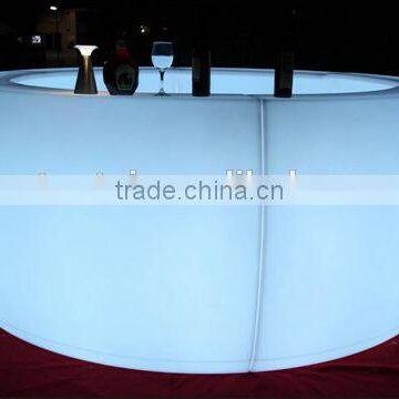 Illuminatedled Bar Furniture -set/ Led Bar Counter With Multicolor