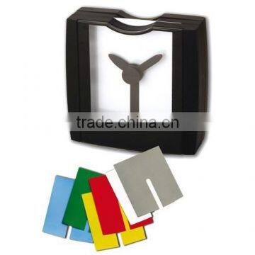 Hot Removable Plastic Table Clock for Gift photo-2