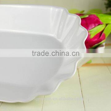 2017 Factory Supplies Fluted Edge Dinnerware Serving Food Tray photo-6