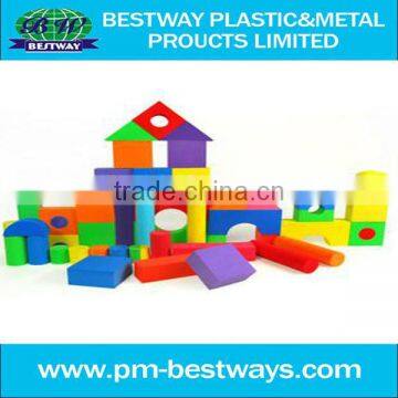 Eco-friendly educational toys Plastic building blocks