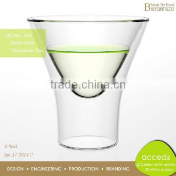 Different Types Unique Design Pyrex Unbreakable Wine Glasses