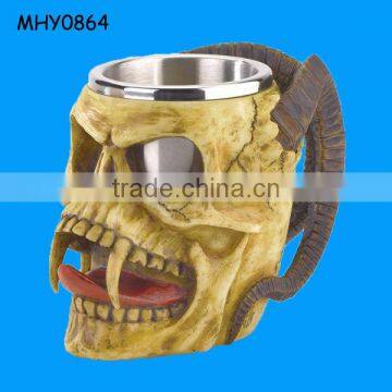 Wholesale skull unique customized Mug Cup