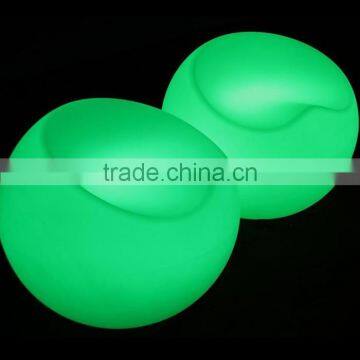 Waterproof Fashionable Tea Chair Plastic Glowing Coffee Chair photo-2