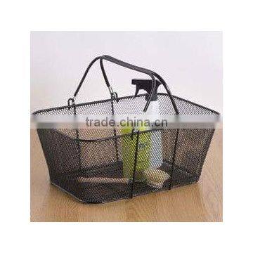 Design Ideas Shop Crate, Mesh, Black