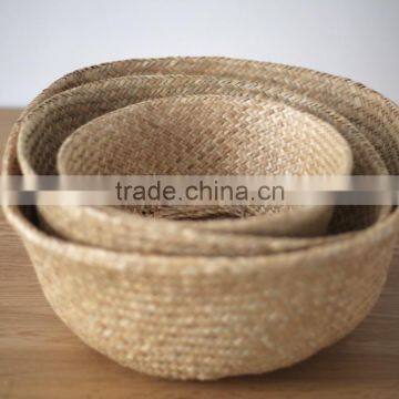 Seagrass Baskets for Decorating Home/ Seagrass Laundry Basket photo-6