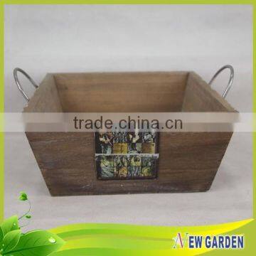 2015 Trending Hot Products Round Flower Pot Molds/Barrel Shape Flower Pot photo-2