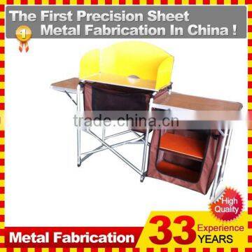 COMPACT CAMPING CAMP FOLDING KITCHEN TABLE STOVE STAND photo-5