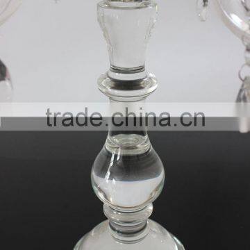 Jingyage Modern Crystal Candelabra for Wedding Centerpiece photo-5