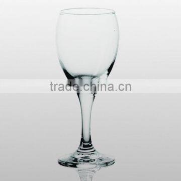 Handmade High Quality Goblet Clear Glass Wine Cup