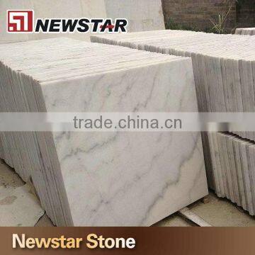 Newstar Standard Size Bianco Carrara White Marble Flooring Stone Tile photo-3