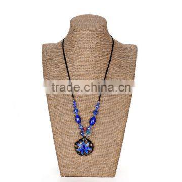 Linen 28cm Tall Jewelry Display Neck Stands photo-2