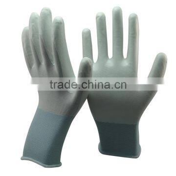 NMSAFETY 18 Gauge Ultra Light Nylon nitrile Coated Precision Work Palm Fit nitrile Gloves