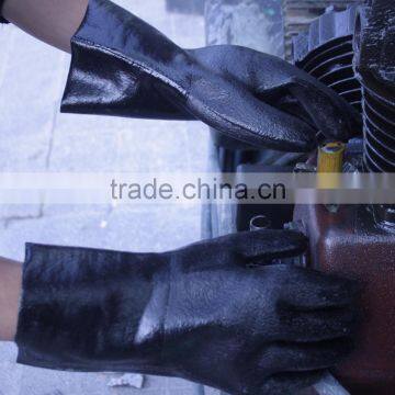 NMSAFETY personalized pvc coated heavy duty chemical resistant gloves