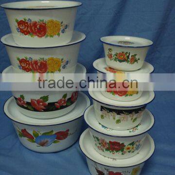 Hot Sale Enamel Soup Bowl Finger Bowl in Africa photo-3