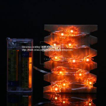 Yellow Maple Light Night Light String Light Fairy String Christmas Canada Battery Operated photo-4