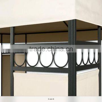 3m x 3m Steel Art Outdoor Gazebo Weddings Party Cover Shelter photo-4