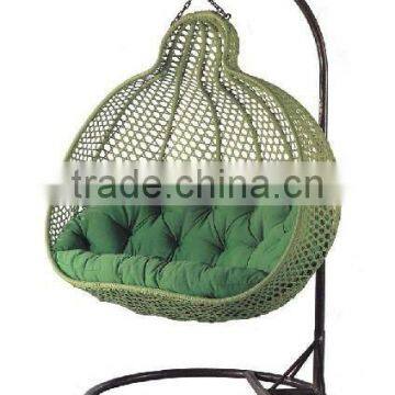 rattan swing chair