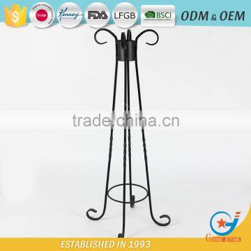 outdoor pot plant stand iron pot holder