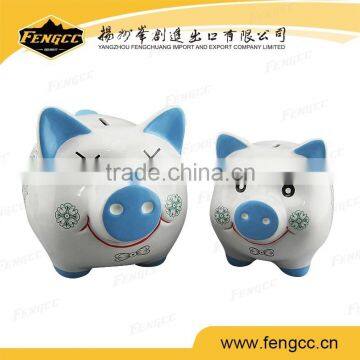 Mini Pig Piggy Painting Ceramic Piggy Bank photo-5