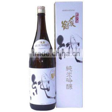 Natural and Reliable sake simeharituru jyun 1800ml with Flavorful made in Japan